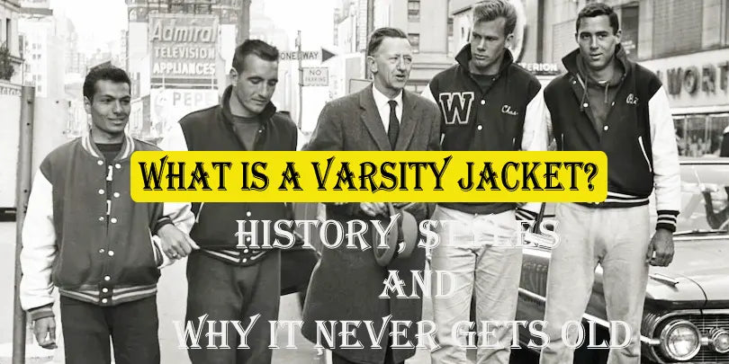 What Is a Varsity Jacket? History, Styles & Why It Never Gets Old