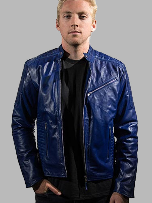 Leather Motorcycle Jacket Men