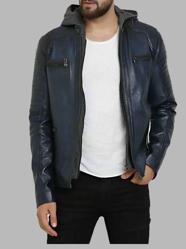 BOL Men's Bally Lambskin Leather Jacket