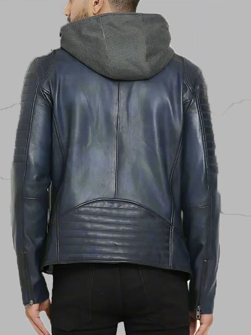 BOL Men's Bally Lambskin Leather Jacket