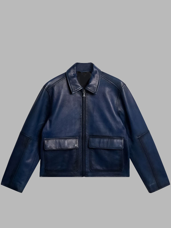 Men Jed Leather Party Jacket