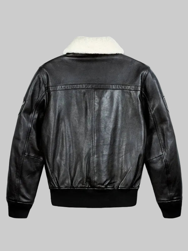 Aviator-Luxury-Leather-Bomber-Jacket-With-Faux-Fur-Collar