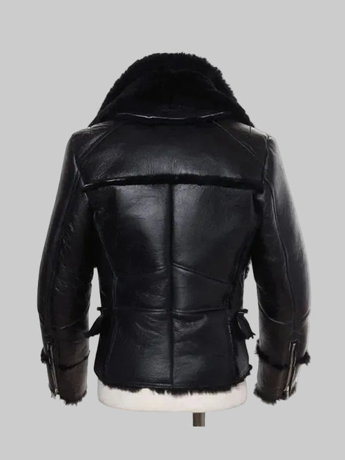 B3-Bomber-Jacket-Men-Winter-Wool-Lamb-Fur-Aviator-Jacket-Black