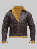 B3-Men-Flying-Aviator-Winter-Sheepskin-Shearling-Bomber-Leather-Jacket