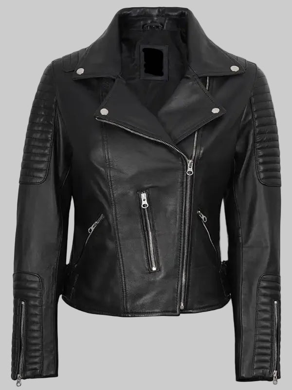 Bari-Black-Womens-Real-Leather-Biker-Jacket