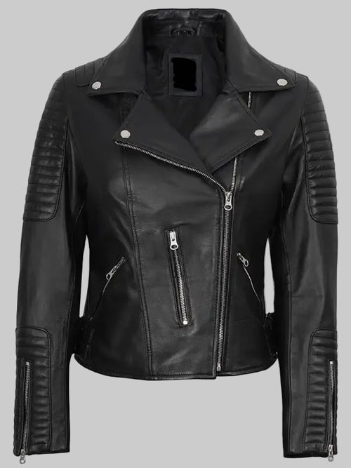 Bari-Black-Womens-Real-Leather-Biker-Jacket