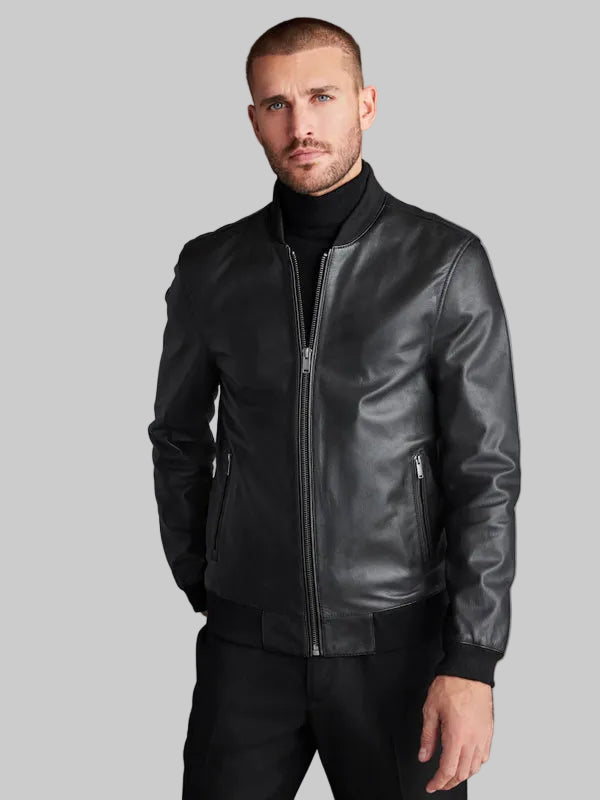 Black-Signature-Bomber-Jacket