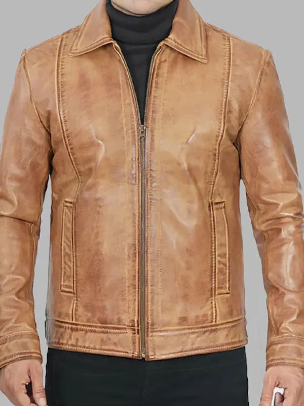 Danny Brown Vintage Leather Jacket