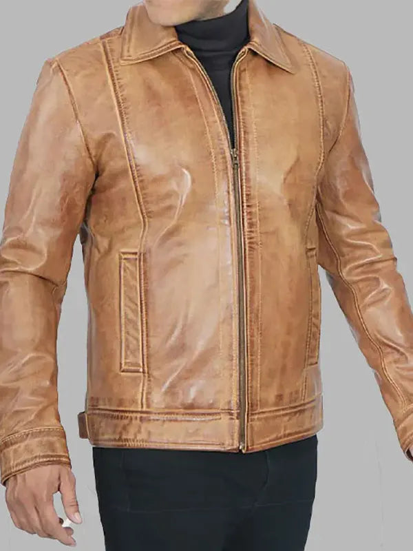 Danny Brown Vintage Leather Jacket