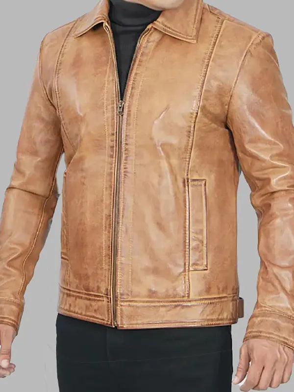 Danny Brown Vintage Leather Jacket