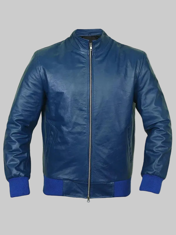 Edgy-Navy-Blue-Bomber-Flight-Leather-Jacket