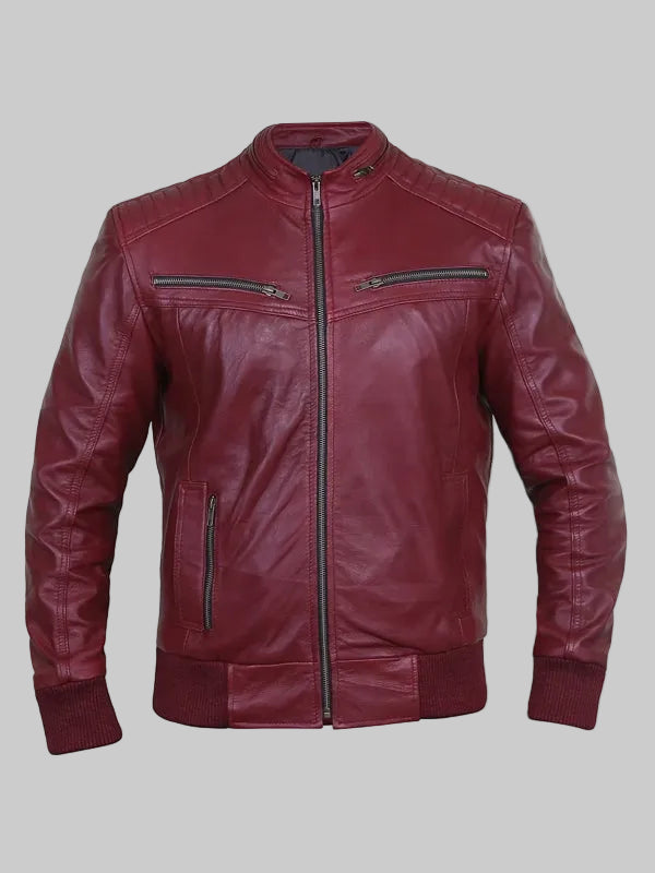 Flashy-Sangria-Leather-Bomber-Jacket