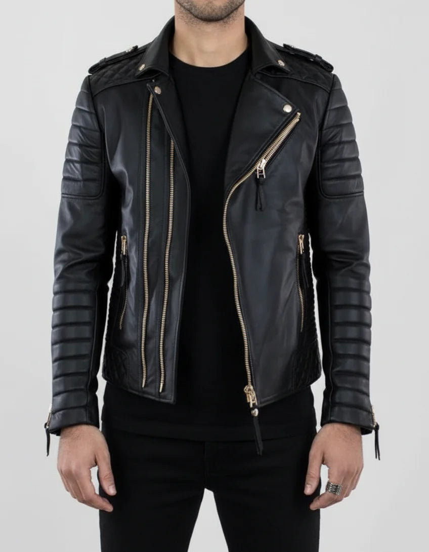 Handmade-Men-Black-Leather-Motorcycle-Jacket-Winter-Fashion-Leather-Jacket-for-Men
