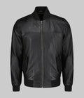 Jim-Mens-Snug-Fit-Black-Bomber-Leather-Jacket-8