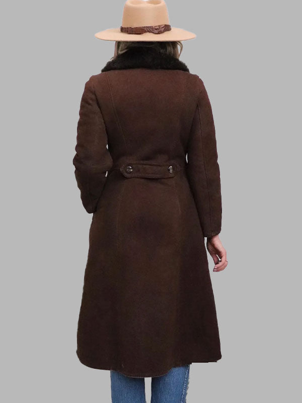 Marilyn Brown Vintage 70s Sheepskin Shearling Coat