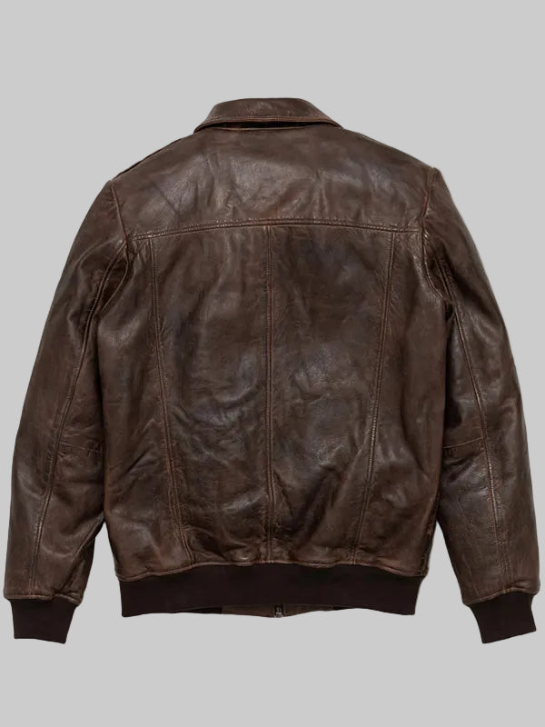 Maverick-Leather-Bomber-Jacket-Brown