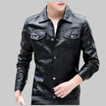 Men-Winter-Black-Leather-Jacket-Biker-Motorcycle-Jacket