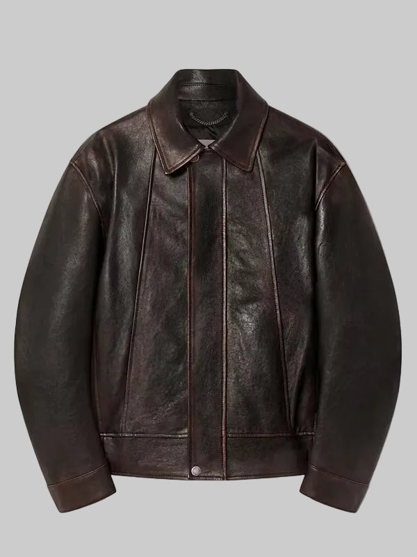 Mens-Bomber-Jacket-In-Burgundy-Nappa-Leather