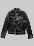 Mens-Cropped-Bowery-Black-Leather-Biker-Jacket
