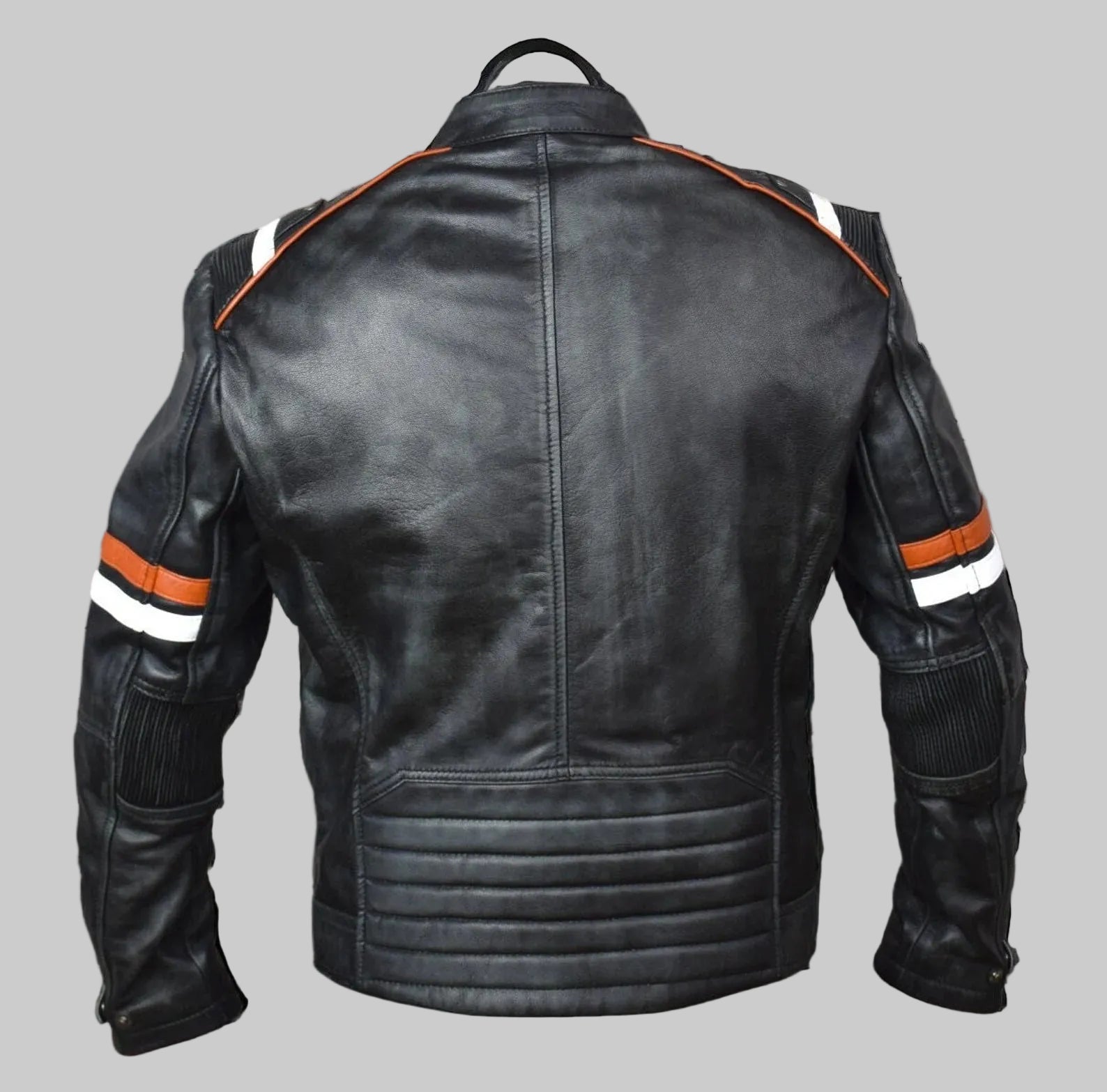 Mens-Handmade-Vintage-Style-Distressed-Black-Real-Leather-Jacket