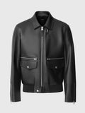 Mens-JAKARI-Leather-Zip-Jacket