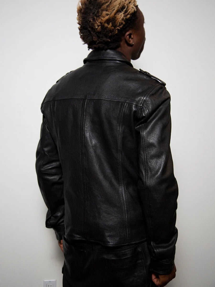 Mens-Streetstyle-Leather-Black-Jacket