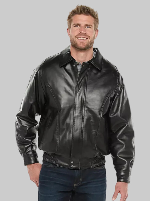 Mens-Vintage-Leather-Bomber-Jacket
