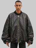 Oversized-Black-Leather-Bomber-Jacket-Men