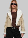 Shearling-Trim-Faux-Leather-Jacket-Beige