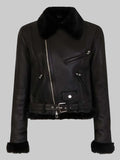 Womens-Black-Aviator-Shearling-Leather-Jacket