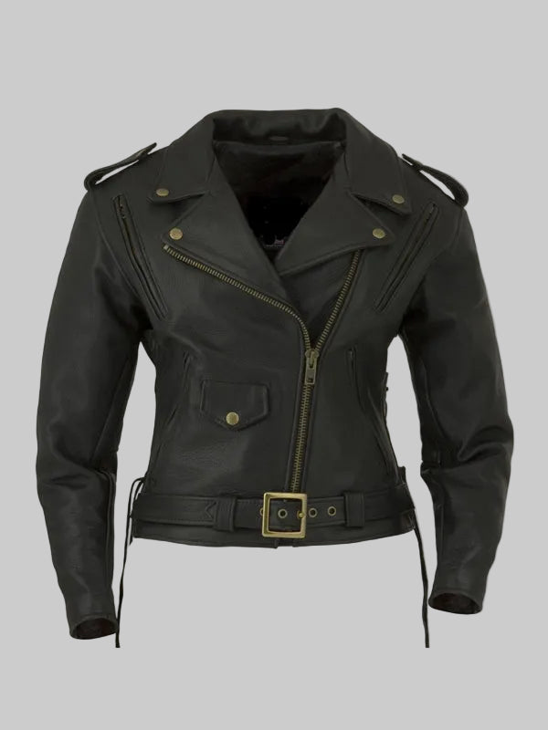 Womens-Classic-Motorcycle-Black-Leather-Jacket