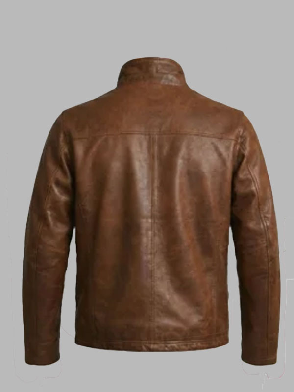 Nestor Brown Vintage Leather Jacket