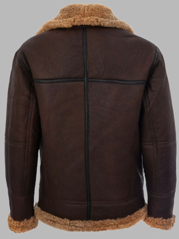 Mens Vintage B3 Shearling Jacket