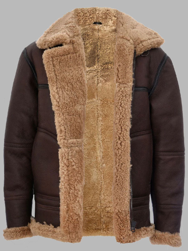 Mens Vintage B3 Shearling Jacket